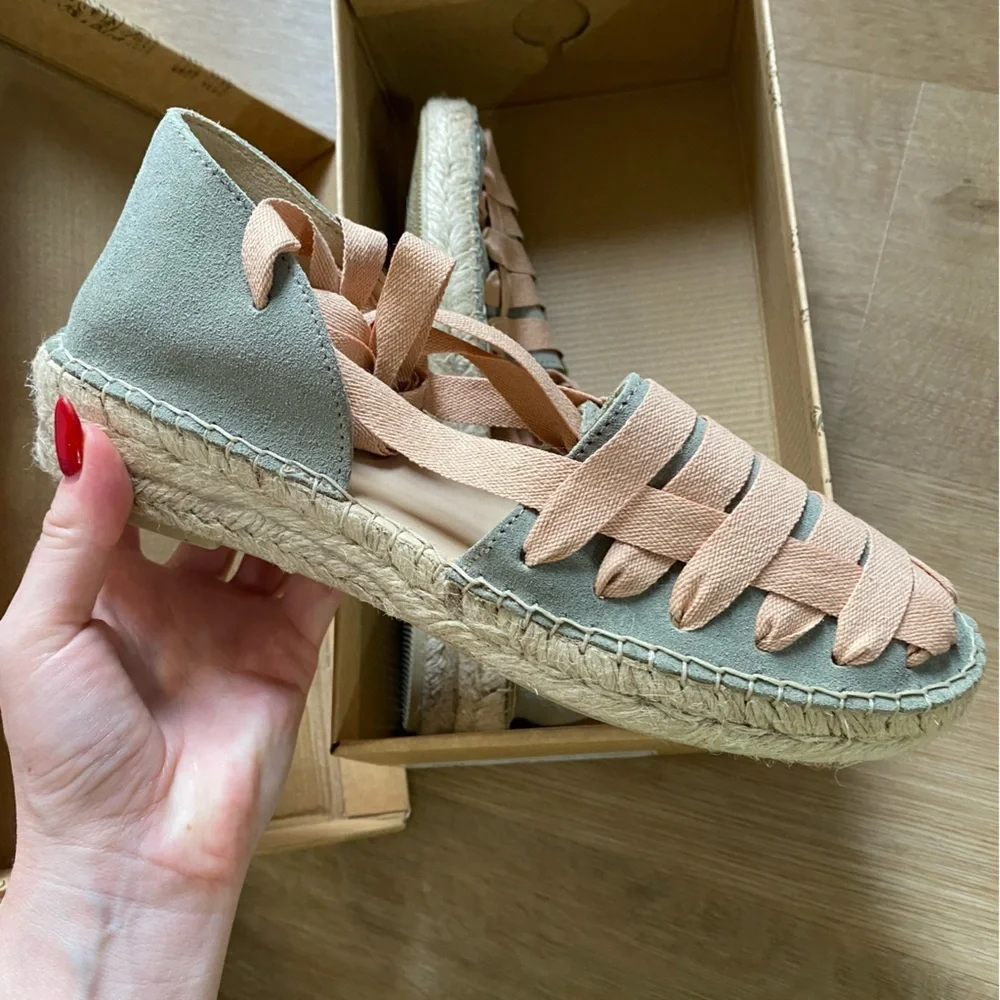 Free People Heat Wave Wrap Espadrilles